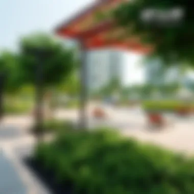 Recreational Areas in Al Fattan Park View Lush green spaces and recreational areas in Al Fattan Park View
