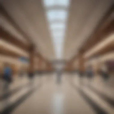 Interior view of Al Qiyadah Metro Station highlighting its spacious design