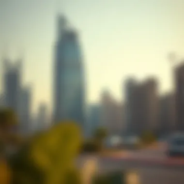 The Al Yousuf Building in the context of Dubai's skyline