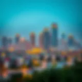 Stunning skyline view of Aster Al Nahda 2