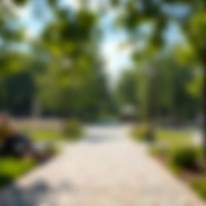 Community Park in Bayz Vibrant community park in Bayz