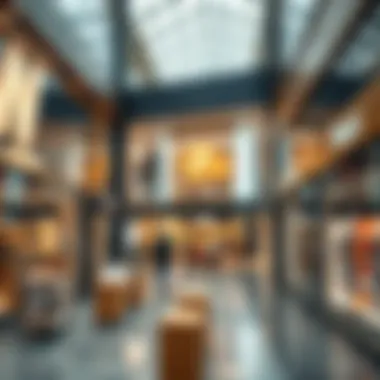 Shopping Experience in Bayz Modern shopping area in Bayz