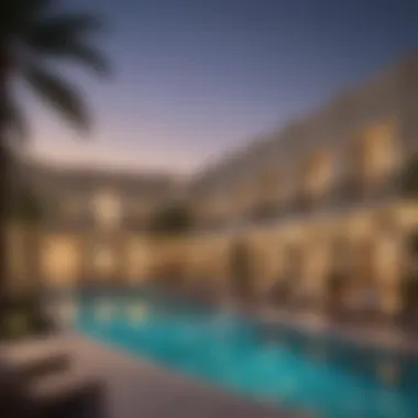 Community Lifestyle Features at Binghatti Royale View of community amenities at Binghatti Royale