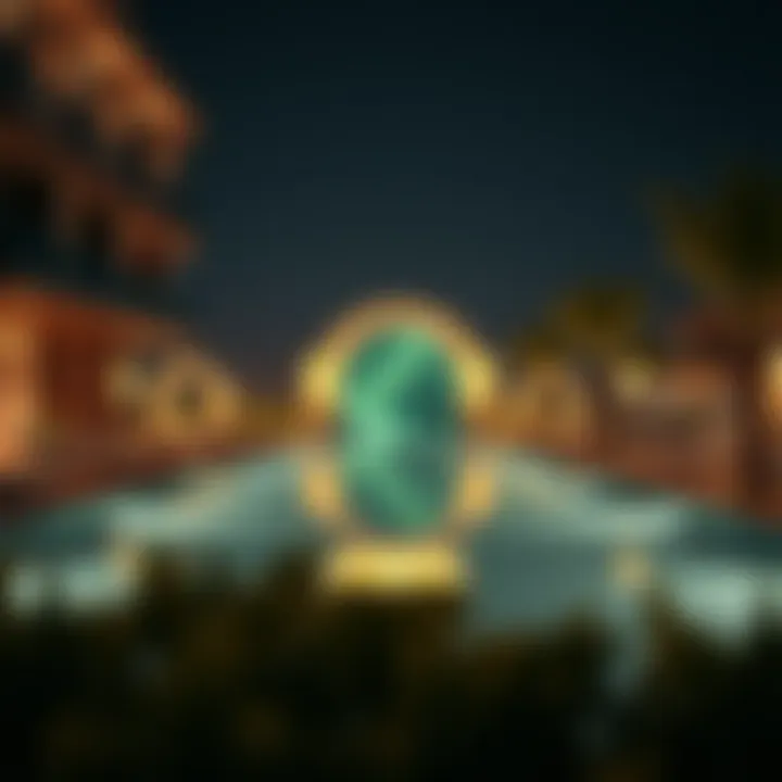 Luxurious amenities at Binghatti Vista