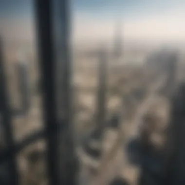 Stunning view of Burj Khalifa from the West Tower