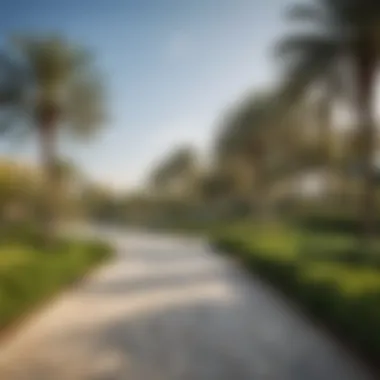 Green Spaces in Jumeirah Park Lush green spaces integrated within the community layout of Jumeirah Park