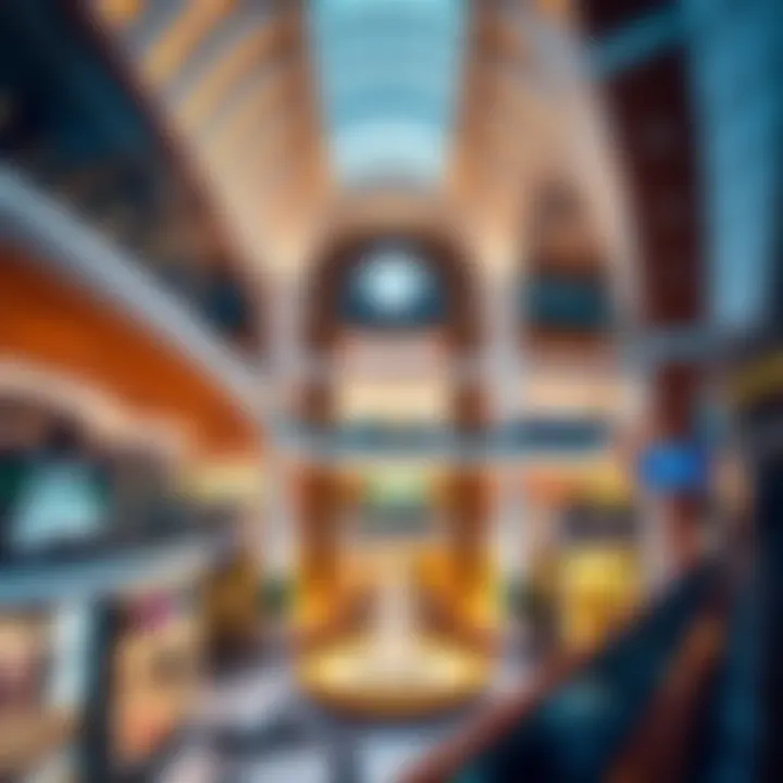 The Architectural Beauty of The Dubai Mall Luxurious interior design capturing the essence of The Dubai Mall