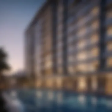 Architectural Elegance of Damac Residences Stunning architectural design of Damac The Residences at Business Central