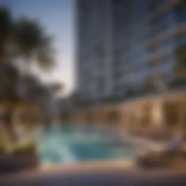 Community Amenities at Damac Residences Luxurious community amenities in Damac The Residences at Business Central