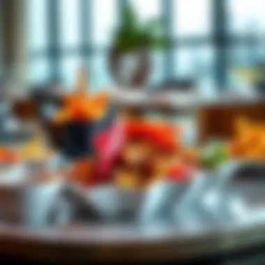 Vibrant local cuisine platter