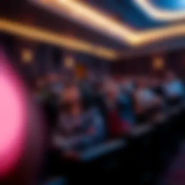 Audience enjoying a film in a luxurious cinema environment