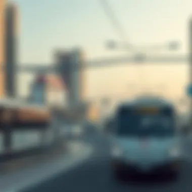 Public transportation systems in Dubai enhancing connectivity