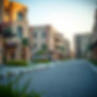 Residential Areas Around Al Zahiyah Center Elegant residential areas surrounding Al Zahiyah Center