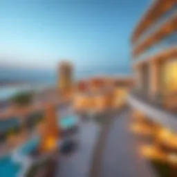 A panoramic view of Aldar Dubai Haven showcasing its architectural brilliance