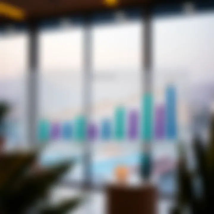 Real estate trends chart depicting market dynamics in Desert Village Al Reef