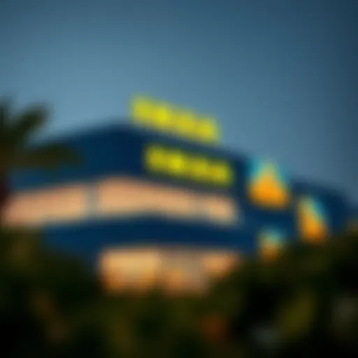 IKEA store exterior showcasing Dubai's architecture