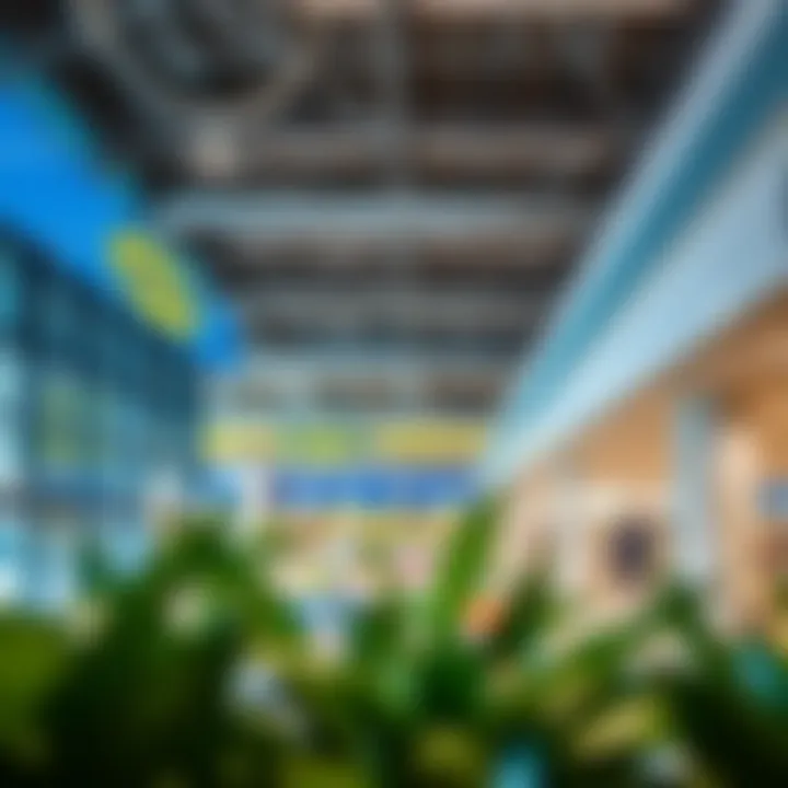 Inside IKEA: Engaging Showroom Experience in Dubai A bustling IKEA showroom with diverse product displays