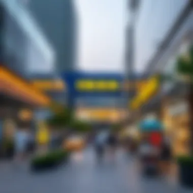 Local Retail Ecosystem: Vibrant Community Around IKEA Shopping and dining experiences surrounding IKEA location