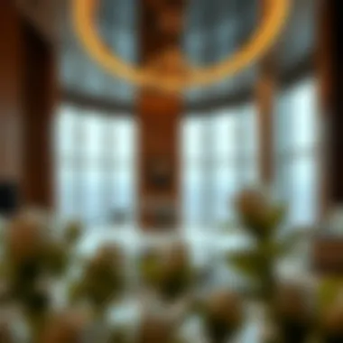 Interior design showcasing luxury and modernity in Jamal Tower