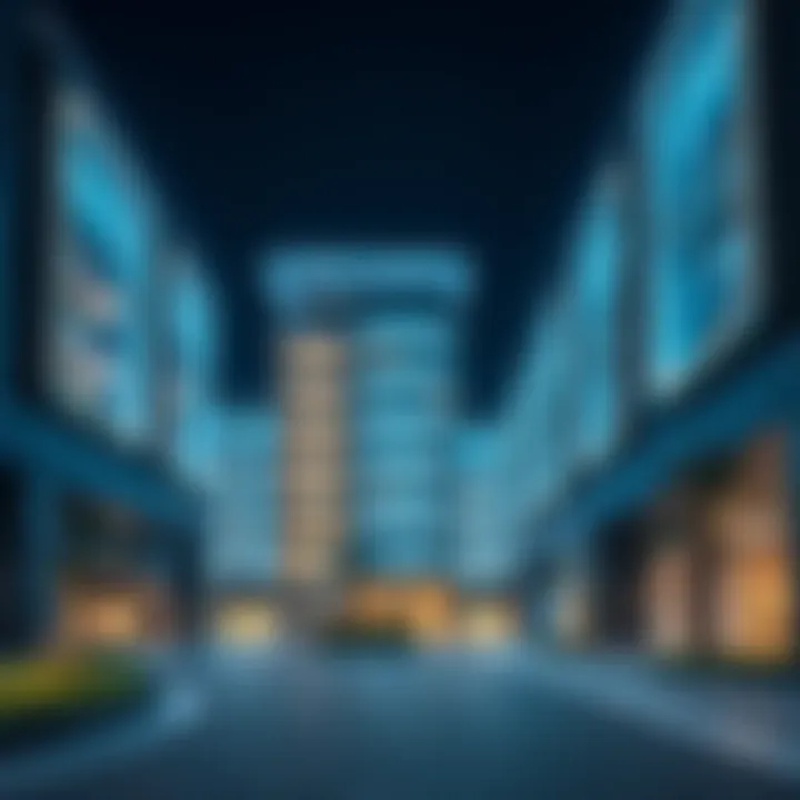 Innovative Commercial Property by Manazil Group Commercial property showcasing Manazil Group's innovation