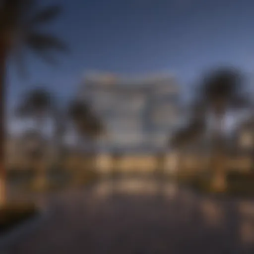 Luxurious exterior view of Marriott Khalifa City