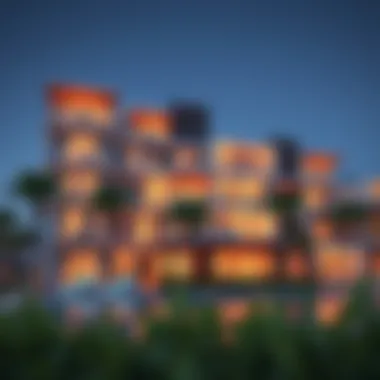 Luxurious residential complex on Maryam Island highlighting modern architecture