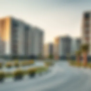 Real Estate Landscape in Muwaileh Modern residential buildings illustrating the real estate landscape