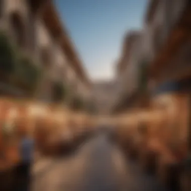Souq Murshid: A Trade Hub in Dubai A panoramic view of Souq Murshid showcasing its role as a trade hub