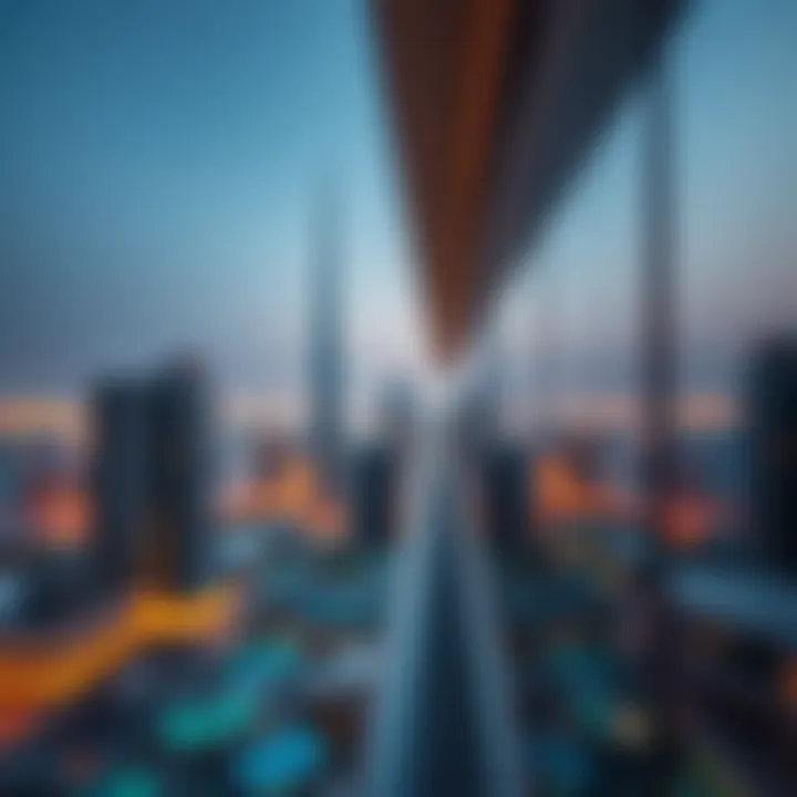 Stunning skyline views from Dubai apartments