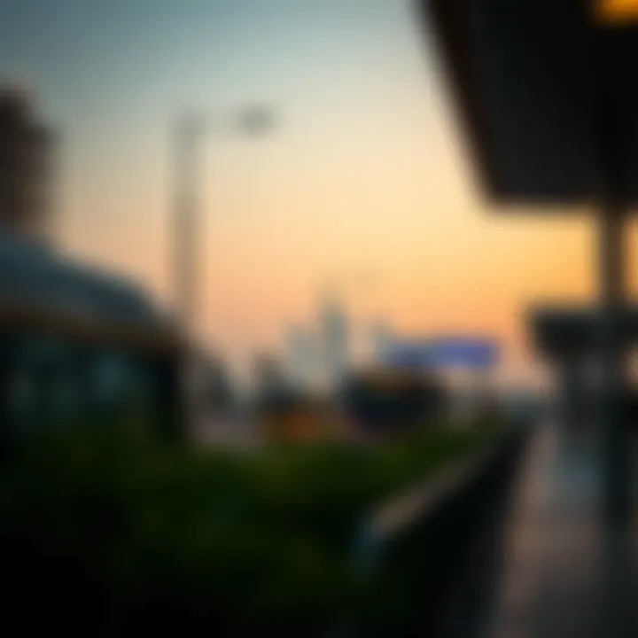 Public transportation options available near Damac Hills for easy connectivity