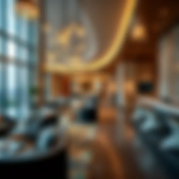 Luxurious amenities within Tiara East Tower showcasing the opulent lifestyle