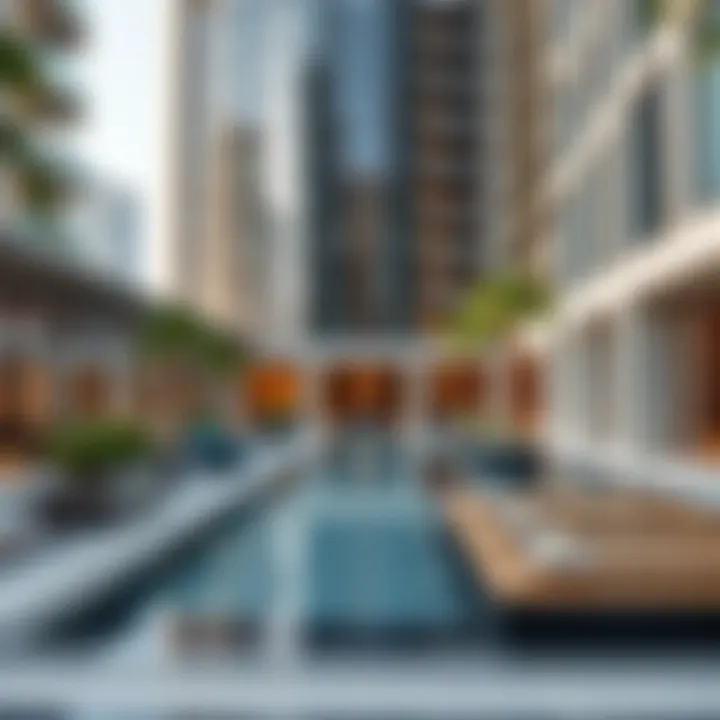 Amenities surrounding Tiffany Tower in JLT