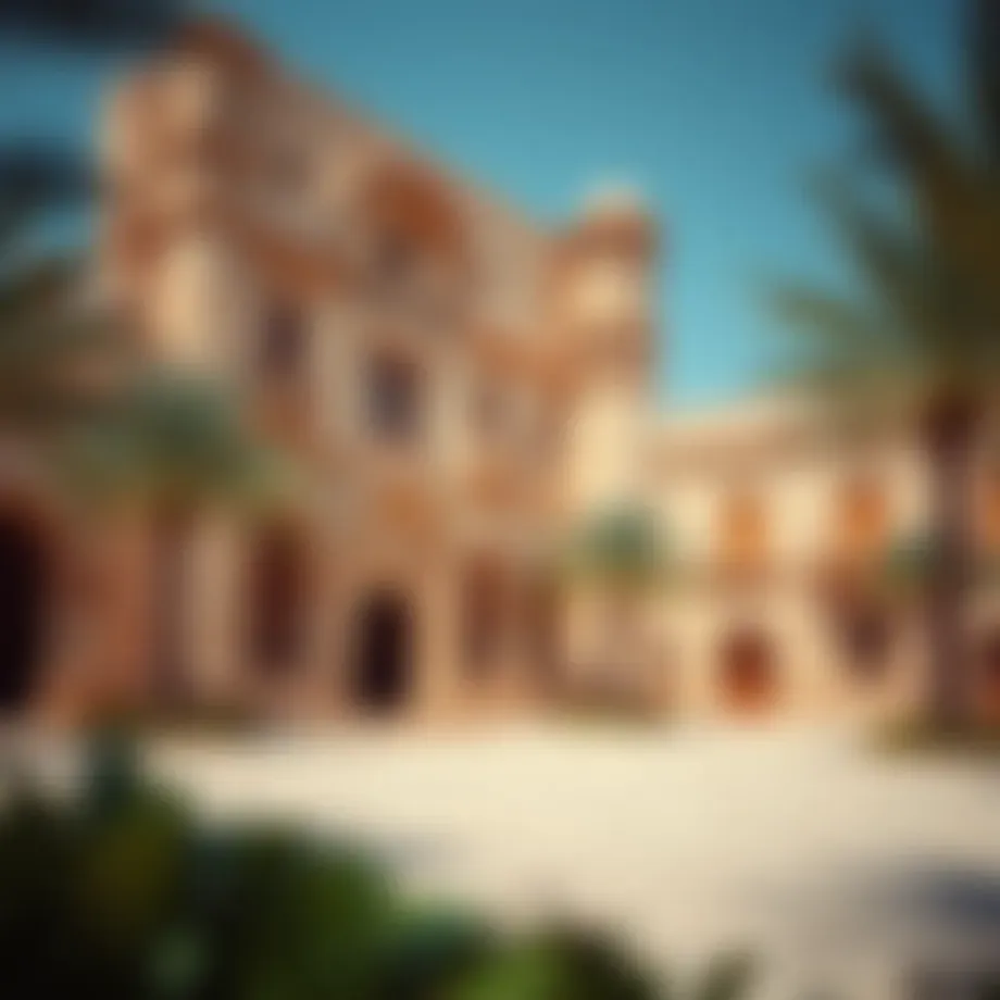 Historical site near Dubai showcasing architectural beauty