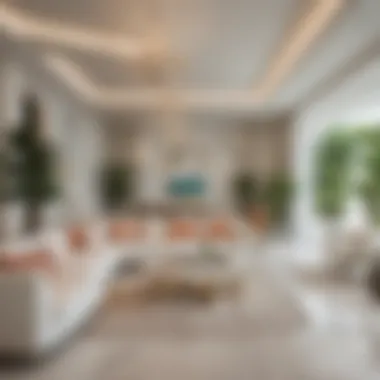 Elegant indoor lifestyle spaces in Ivy Nikki Beach