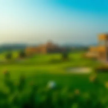 Breathtaking Fairways of Montgomerie Golf Club Stunning view of Montgomerie Golf Club fairways