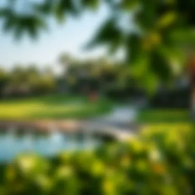 Lush Greens and Scenic Water Features Charming greens and water features enhancing the golf experience