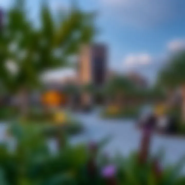 Community Amenities and Green Spaces in DAMAC Hills 2 Community amenities and green spaces in DAMAC Hills 2