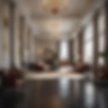Luxurious Interiors of Oxford Tower Interior design elements highlighting elegance and luxury in the Oxford Tower