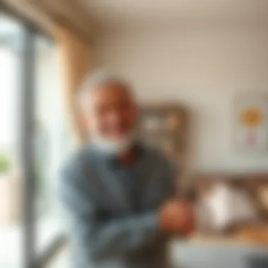 Homeowner Satisfaction Post Repairs A satisfied homeowner after repair services