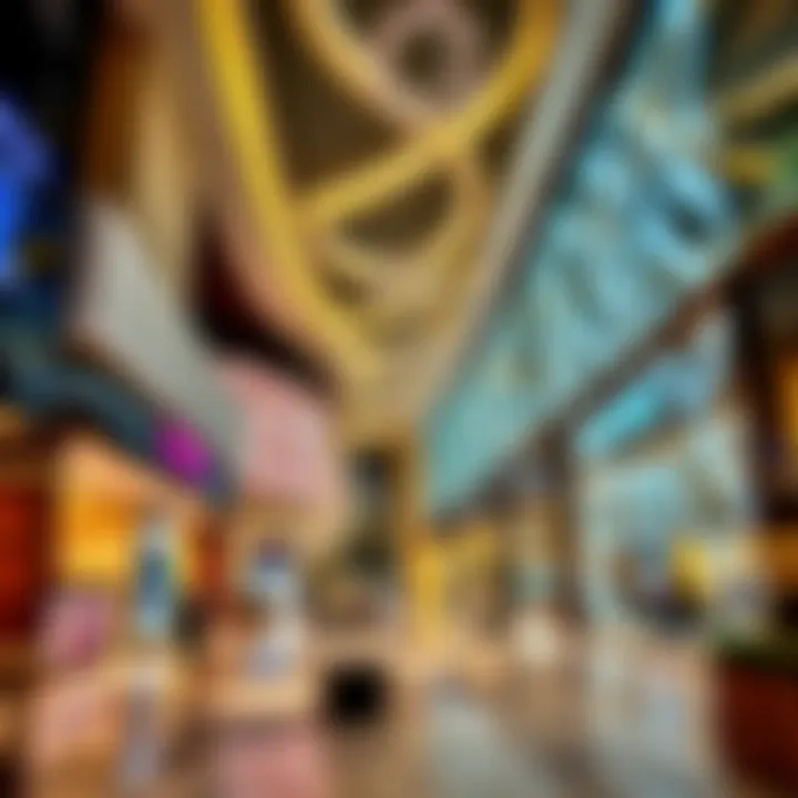 Interior Design of Tasheel Al Quoz Mall Interior design of Tasheel Al Quoz Mall highlighting retail spaces