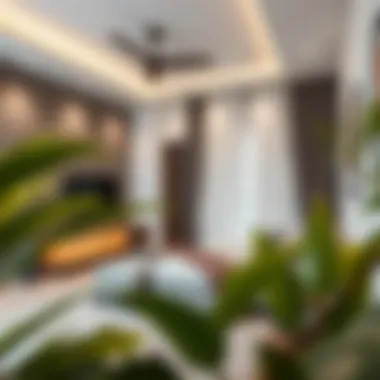 Contemporary living space in Sonapur