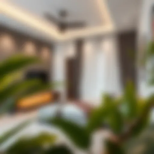 Contemporary living space in Sonapur