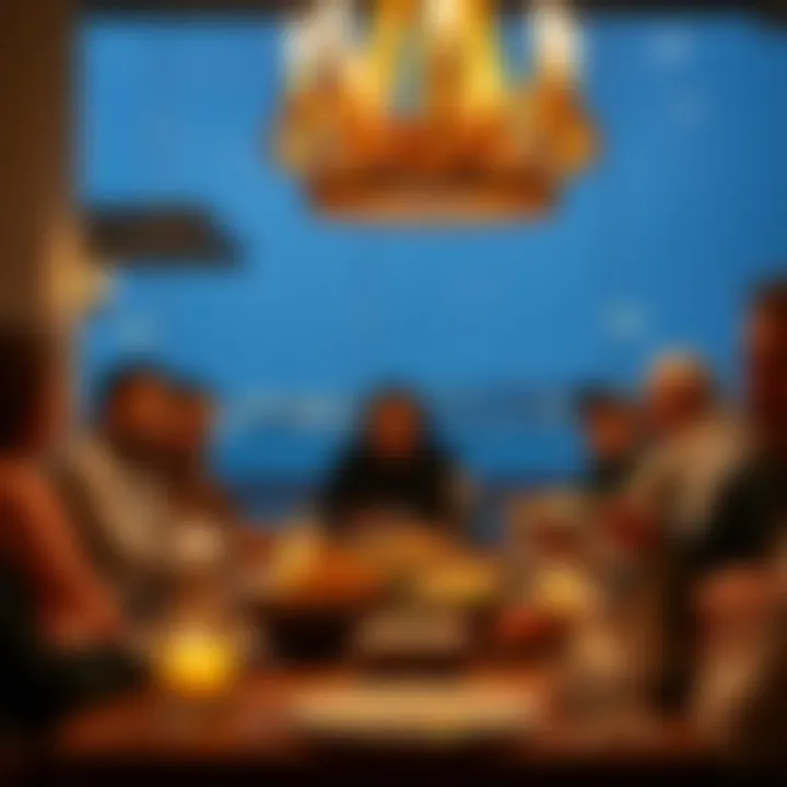 Cultural Diversity at Iftar Cultural diversity at a Ramadan iftar table